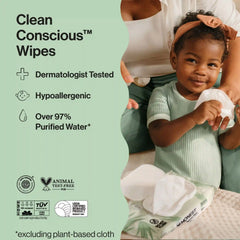 Scented Wipes, Hydrate + Cleanse