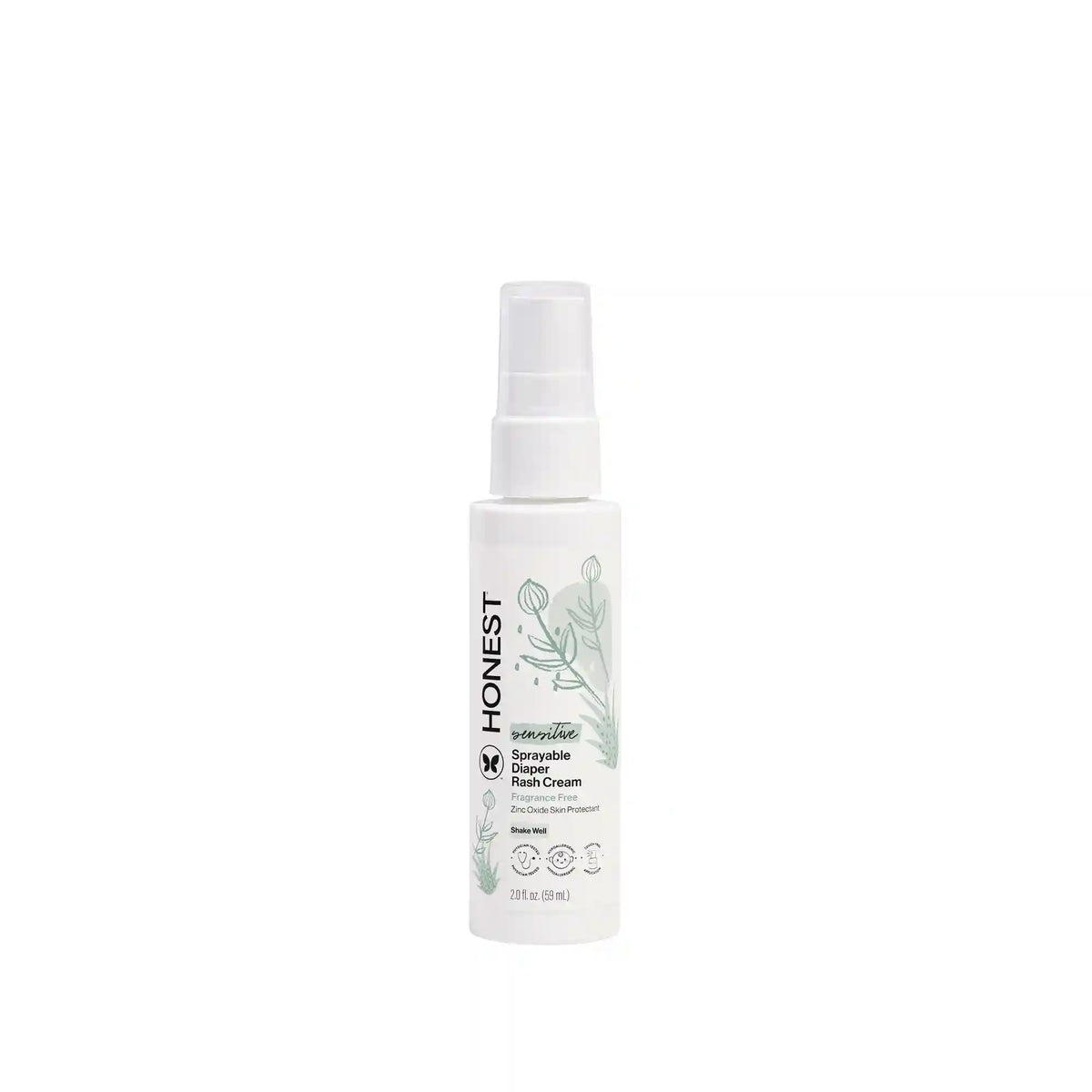 Sprayable Diaper Rash Cream, 2.0 oz