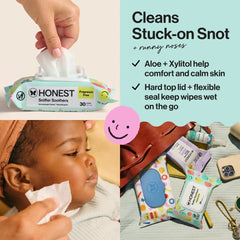 Sniffer Soothers Nose + Face Wipes